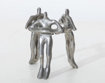 Small Metal Men Sculpture