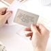 Personalised Wallet Card - Your Own Wording Message Printed On Metal Keepsake Sentimental Gift Idea For Women and Men Birthday Mother's Day