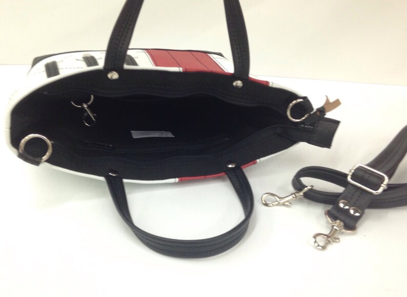 Hockey goalie pad inspired everyday handbag/purse/carry all Etsy