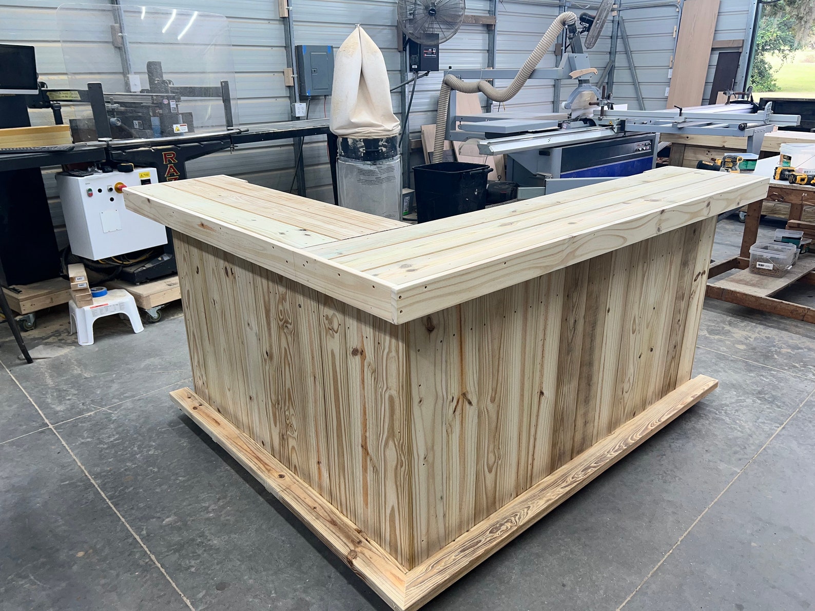 Outdoor Kitchen L Shape Medium - Home Bar - Etsy