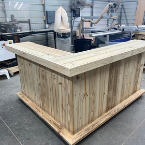 Outdoor Kitchen L Shape Medium - Home Bar