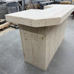 Aurora Unfinished Home Bar