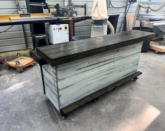 Horizon Buffet Wide Top Covered Patio Bar