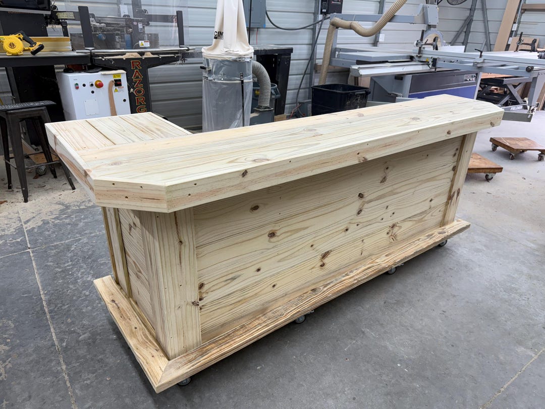 Thomas L Shape Outdoor Home Bar - Etsy