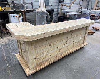 Thomas L Shape Outdoor Home Bar