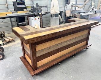 Thomas U Shape Finished Patio Home Bar - Indoor Bar