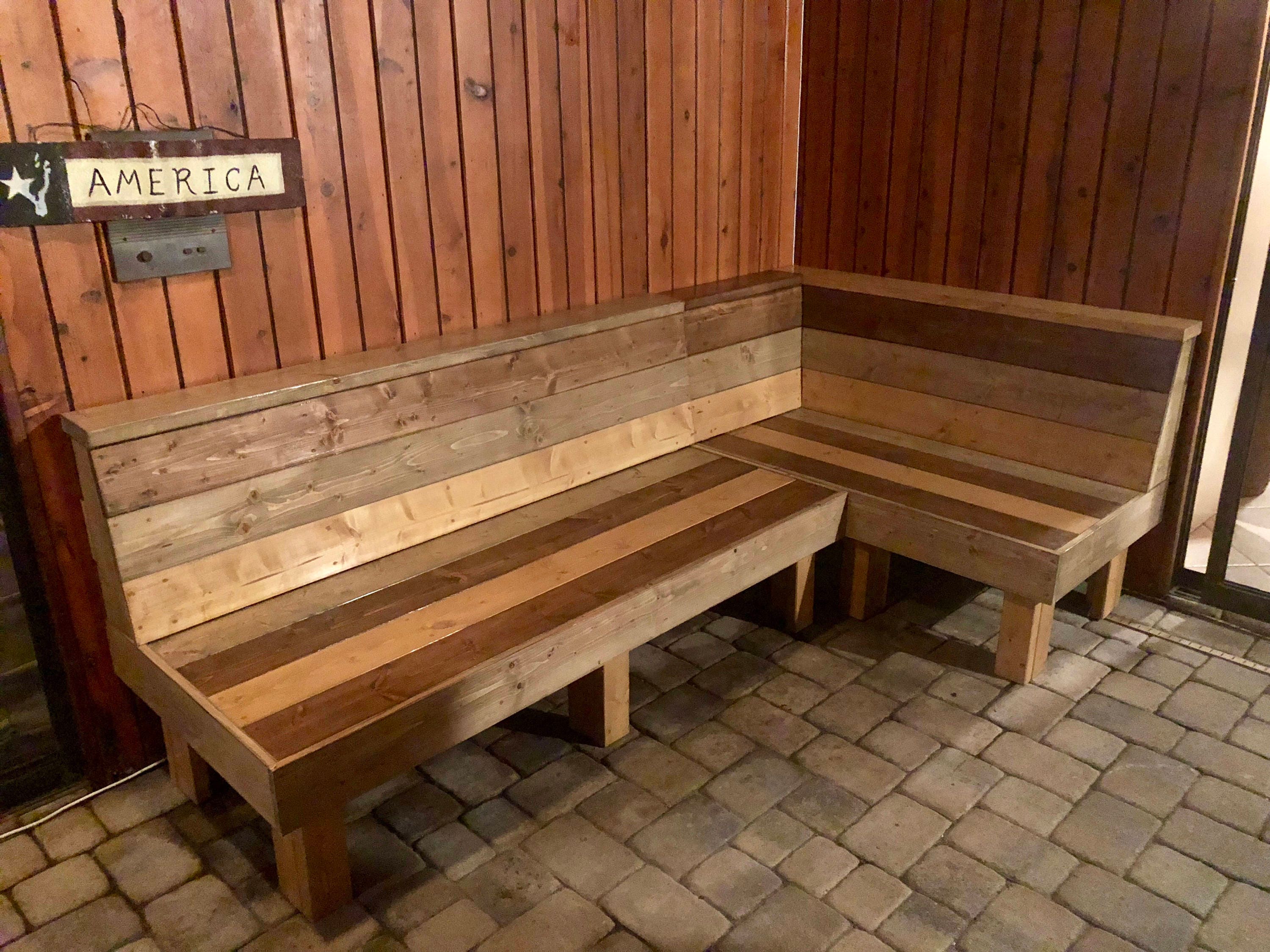 The Maggie Series Benchs 12 5 Foot Rustic Barnwood Or Pallet Etsy