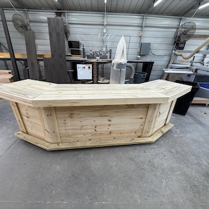 Angle Outdoor Home Bar