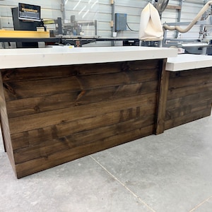 Coffee Shop Large Sales Counter - with 4&#39; ADA drop