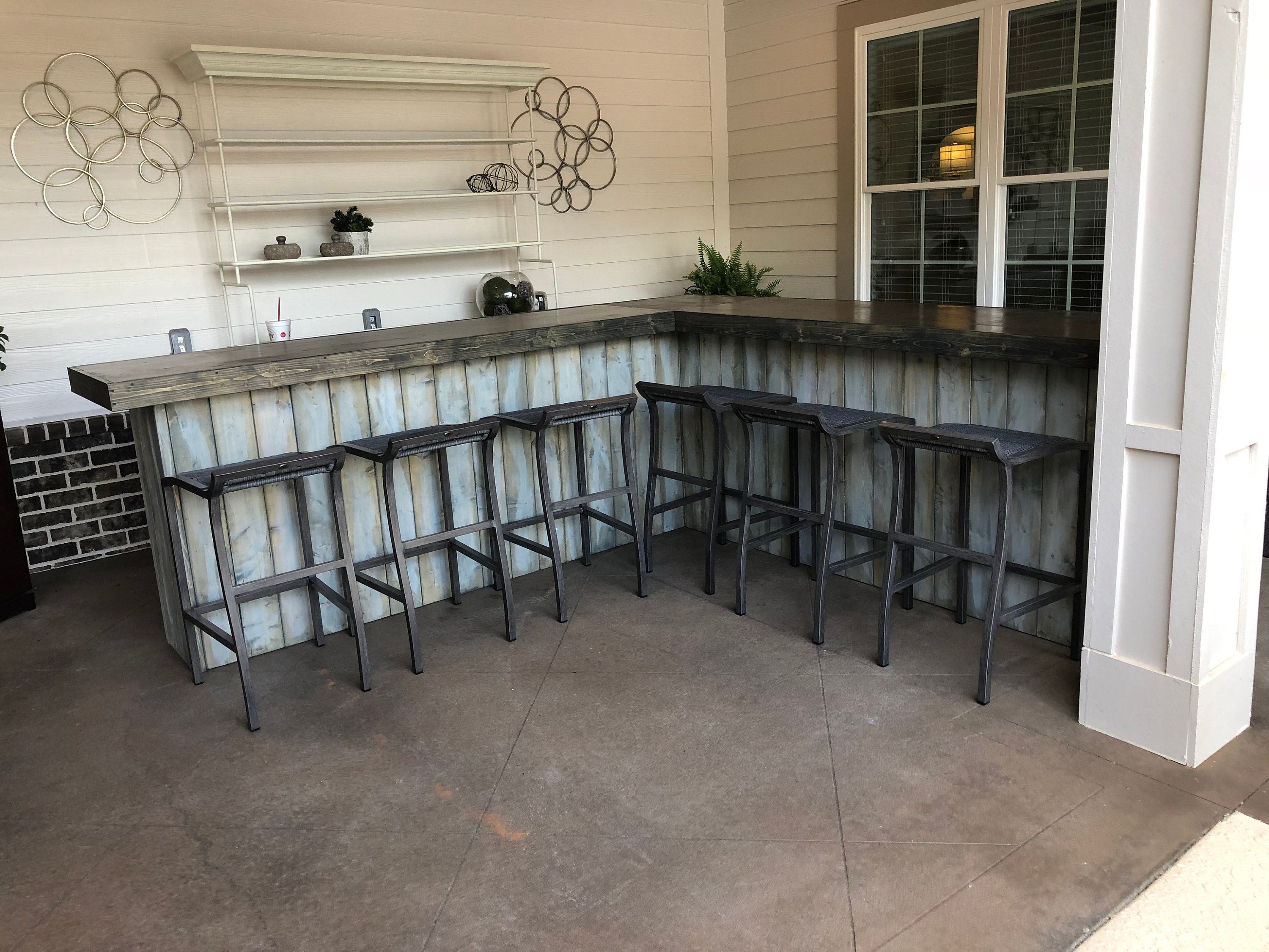 The Shabby Barn Straight 2 Piece 160 Bar With Straight Top And