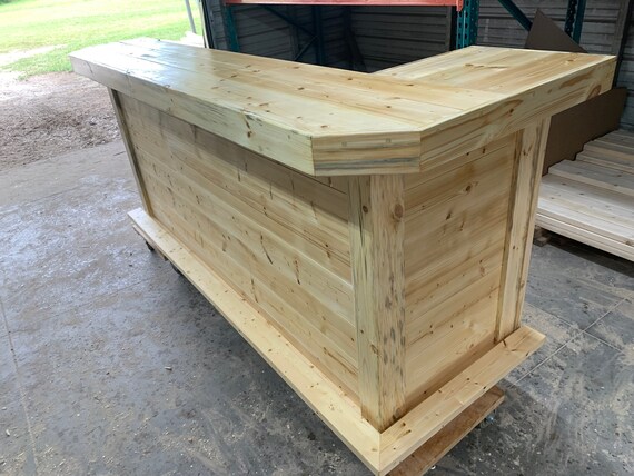 Bar Made Of Wood