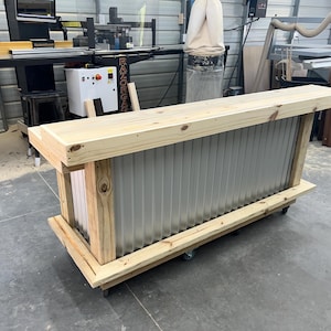 Metal Buffet Outdoor Home Bar