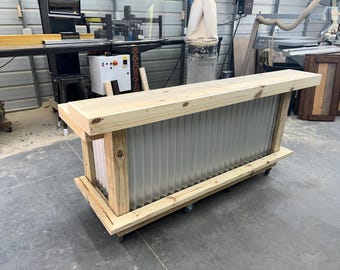 Metal Buffet Outdoor Home Bar