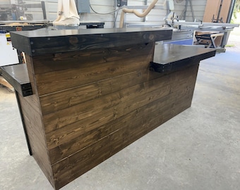 Lavonne Sales Counter - with Privacy Tower & ADA drop