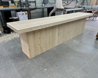 Liberty Large Sales Counter Unfinished