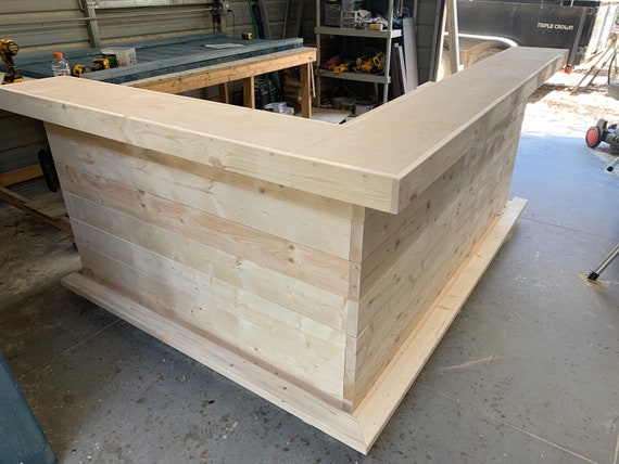 L shaped indoor bar online