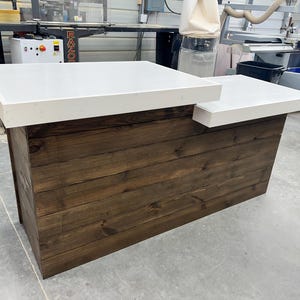 Coffee Shop Sales Counter - with ADA drop