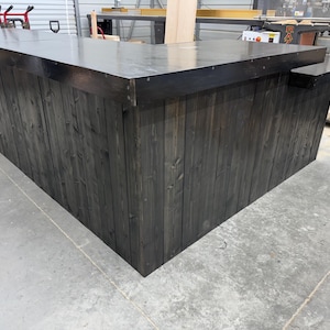 Providence Large Sales Counter - L Shape with ADA drop