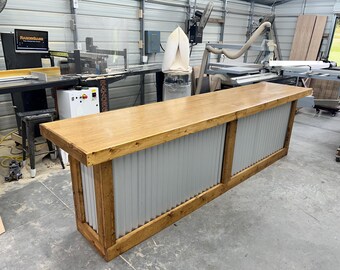 Metal Liberty Large Sales Counter