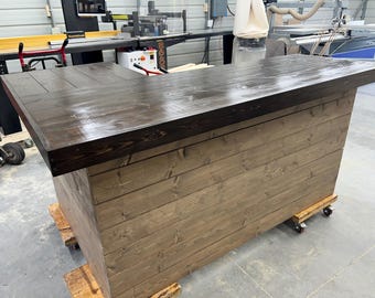 Clark L Shape Covered Patio Home Bar