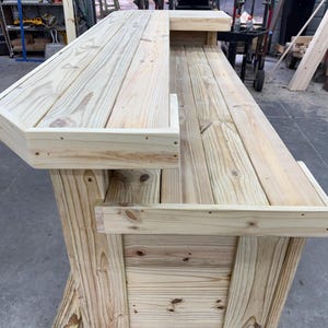 Thomas L Shape Outdoor Home Bar - Etsy