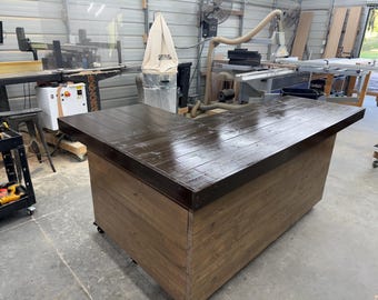 Clark L Shape Covered Patio Home Bar