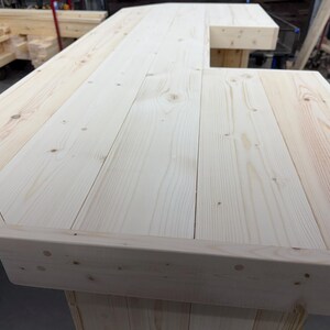 Aurora Unfinished Home Bar