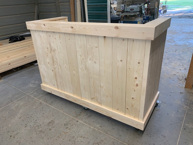 Hostess Stand Unfinished 5' L X 22 D X 42 H Etsy