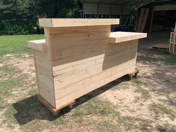 Barnwood sale reception desk
