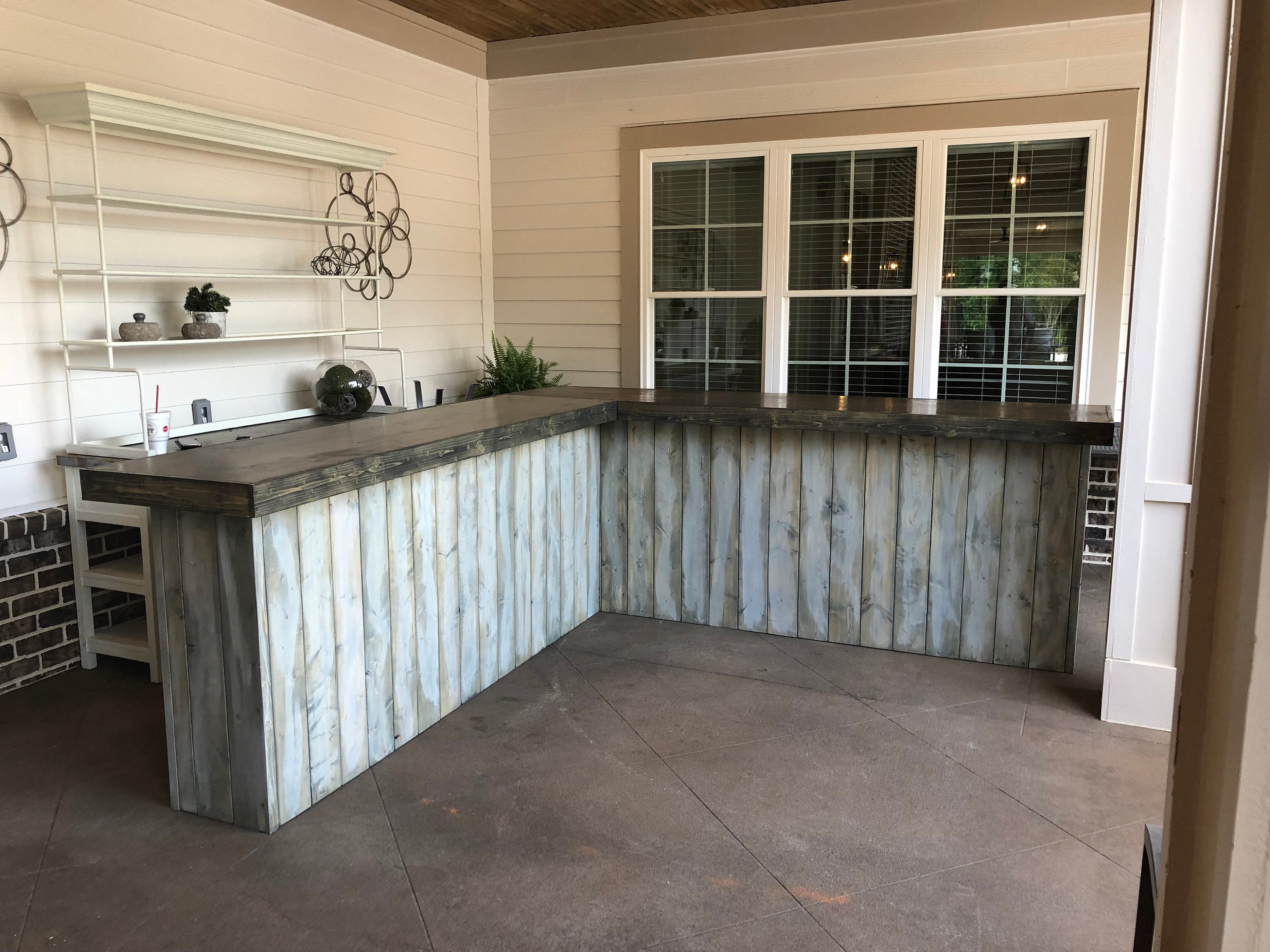 The Shabby Barn Reverse L 9 X 9 Foot Shabby Chic Rustic Barn Wood