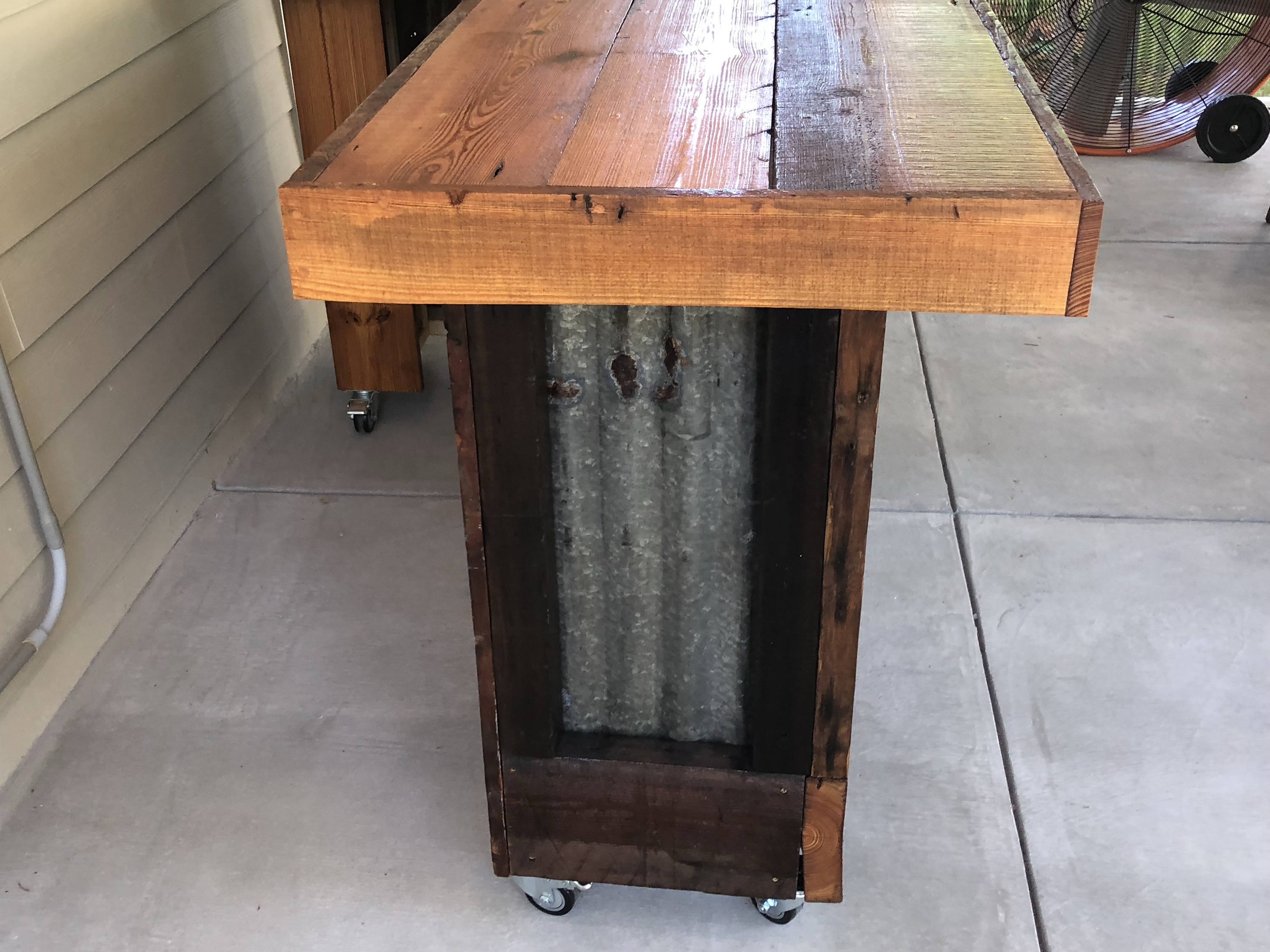 The Rough and Rustic L shaped Bar 7' x 4' L shaped Etsy