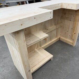 Aurora Unfinished Home Bar