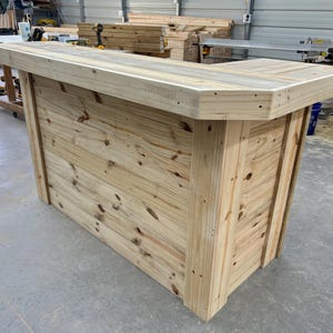 Thomas L Shape Outdoor Home Bar - Etsy