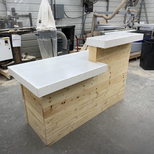 Lavonne Sales Counter - with Privacy Tower & ADA drop