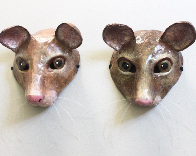 Small Paper Mache Mouse Etsy