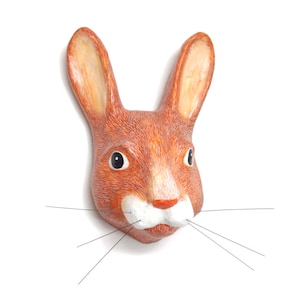 Macheanimal Ingwer Hase Wandbehang, Wohnungsdekoration