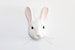 White rabbit from Alice in wonderland, Faux Taxidermy bunny 