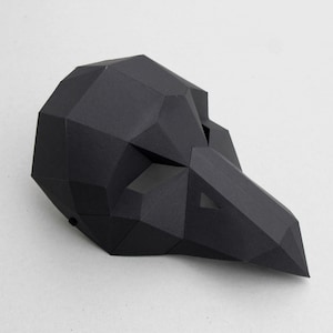 Raven - PDF Instant_Download - máscara de meia cabeça / DIY