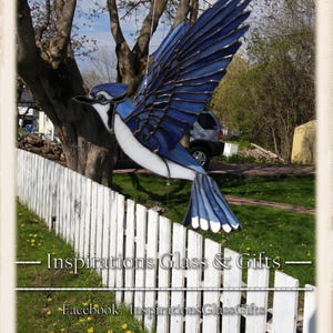 PATTERN: 3D Mobile Flying Blue Jay