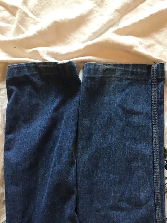 Vintage High Waisted Jeans Organically Grown Size… - image 5