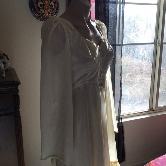 Vintage Gunne Sax Dress Wedding Midi Boho Festival - image 3