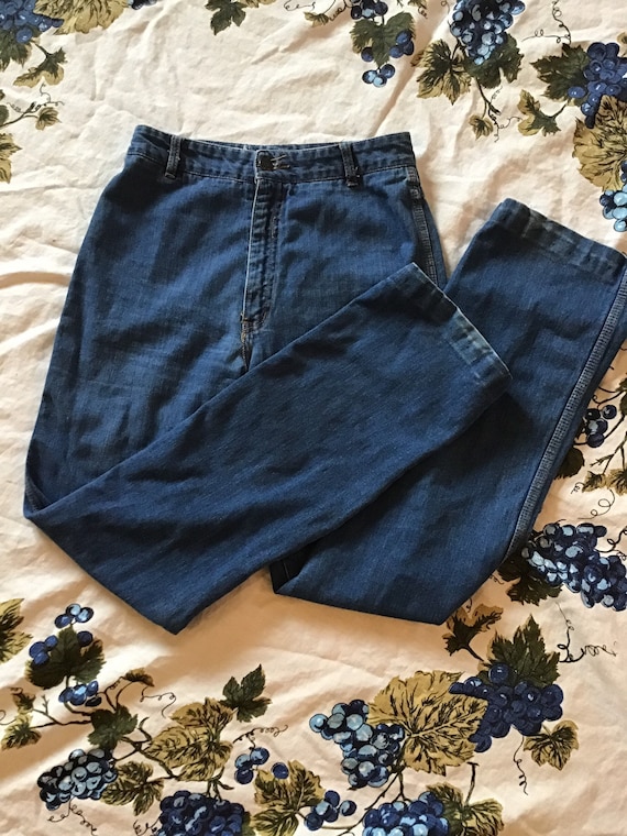 Vintage High Waisted Jeans Organically Grown Size… - image 1