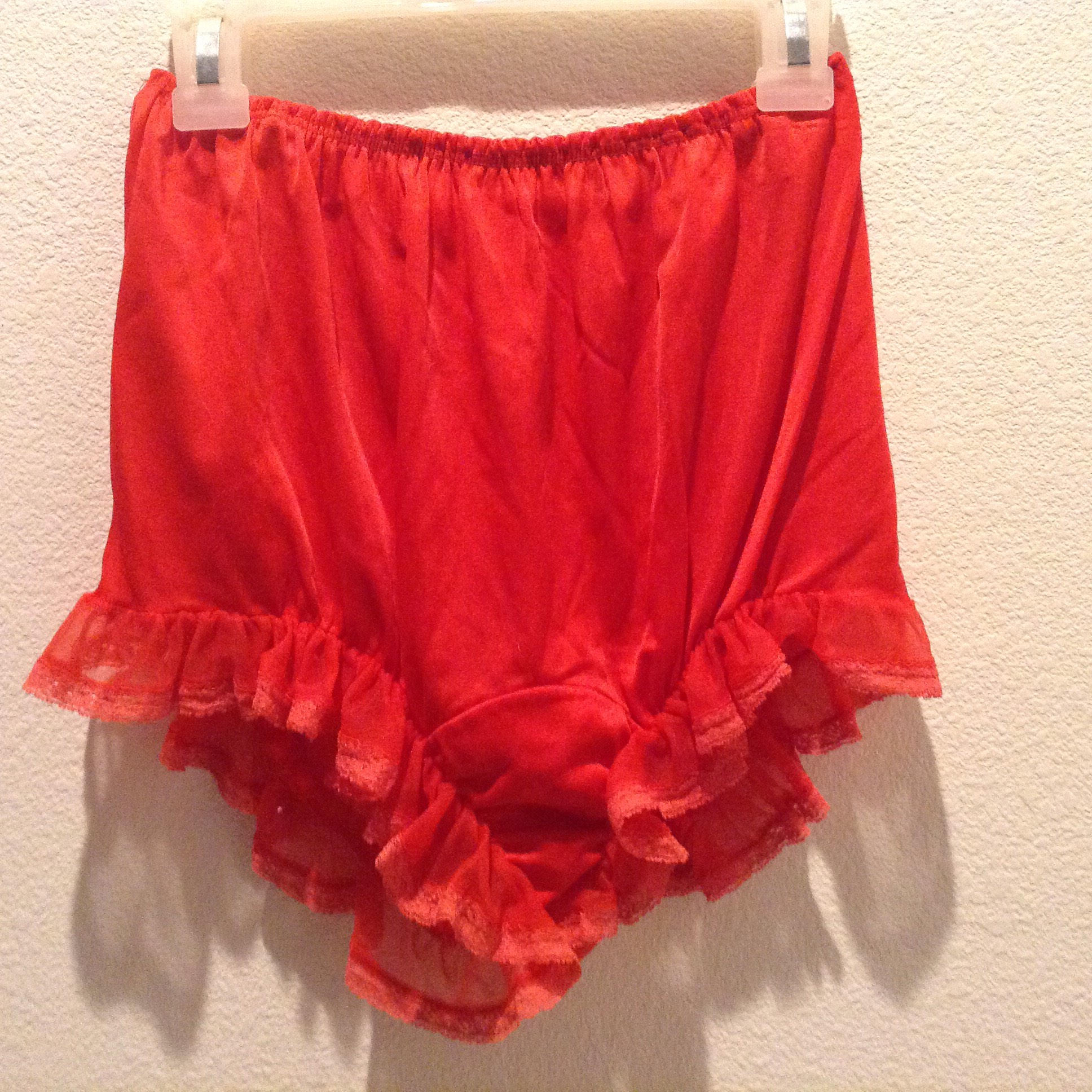 Vintage High Waisted Ruffled Panties Pillow Tab Jer Marai Etsy