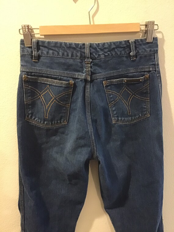 Vintage High Waisted Jeans Organically Grown Size… - image 3