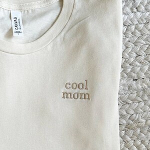 Embroidered T-Shirt | Bella Canvas Unisex Tee image 2