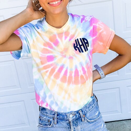 personalized tie dye t shirts