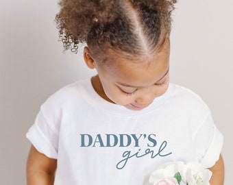 Daddy's Girl T-Shirt | Dad and Daughter Tees | Father's Day Gift | Daddy Daughter Tops | DTG Print