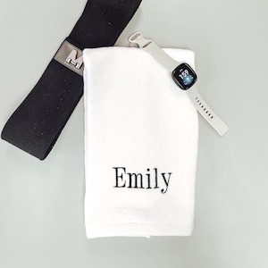 Personalized Gym Towel | Monogrammed Workout Towel | Sport Towel | Custom Gift for Her | Personalized Gift for Him | Pickleball Towel