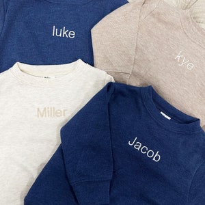 New Baby Personalized Jogger Set with Minimalist Embroidery | 2 Piece Lightweight Set | Baby Gift | Baby Shower | Baby Boy | Baby Girl
