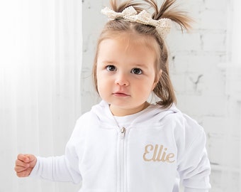 Monogrammed Infant | Toddler Full-Zip Hooded Sweatshirt